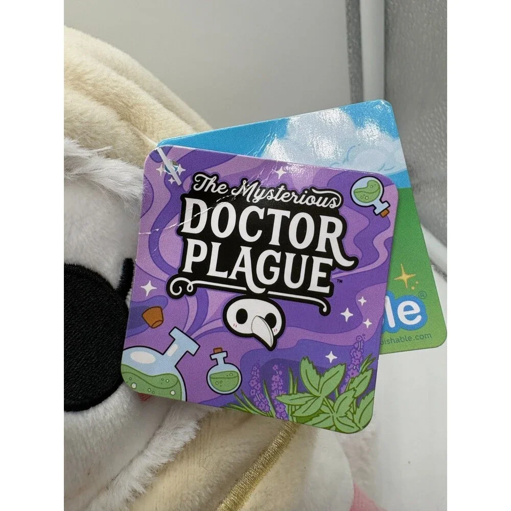 Squishable Nurse B Plush The Mysterious Doctor Plague White 7